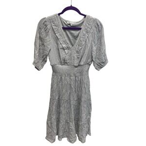 J. Gee women’s cottagecore fairy dress gray tiered size medium whimsical